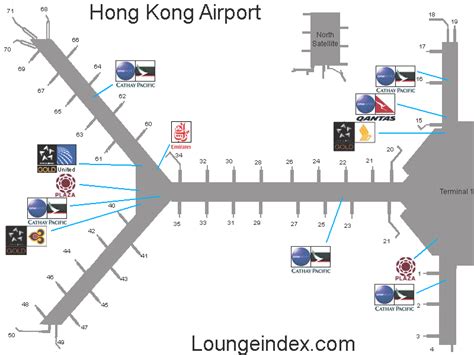 hong kong airport terminal map.